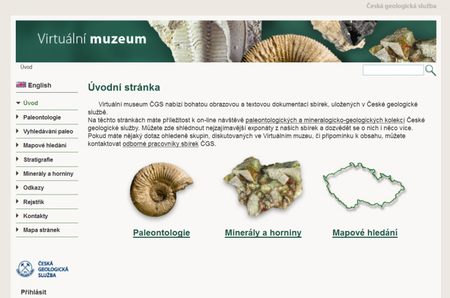 Virtuální museum České geologické služby