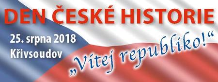Den české historie 2018 (25.8.2018)
