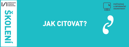 Školení: Jak citovat?