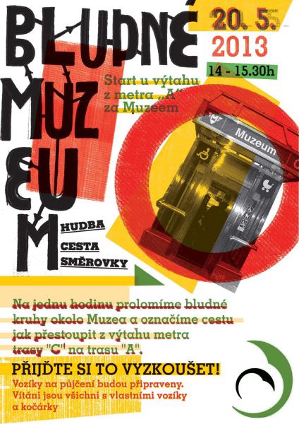 BLUDNÉ MUZEUM (trasa metra A, trasa metra C, přestupní stanice Muzeum)