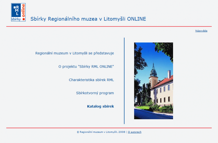 Sbírky Regionálního muzea v Litomyšli ONLINE