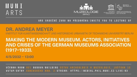 Making the Modern Museum. Actors, Initiatives and Crises of the German Museums Association (1917-1933)