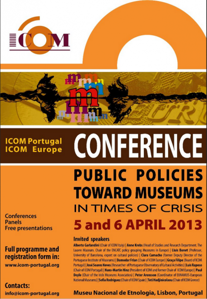 Conference: Public Policies toward Museums in Times of Crisis