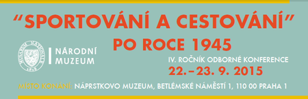 Konference Sportování a cestování po roce 1945