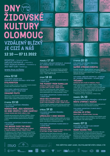 Dny židovské kultury Olomouc 2022