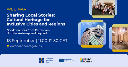 Webinář Sharing Local Stories: Cultural Heritage for Inclusive Cities and Regions