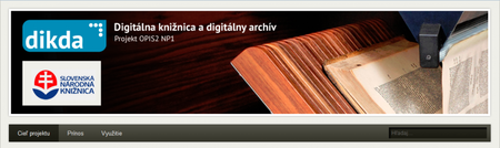DIKDA - digitálna knižnica a digitální archiv