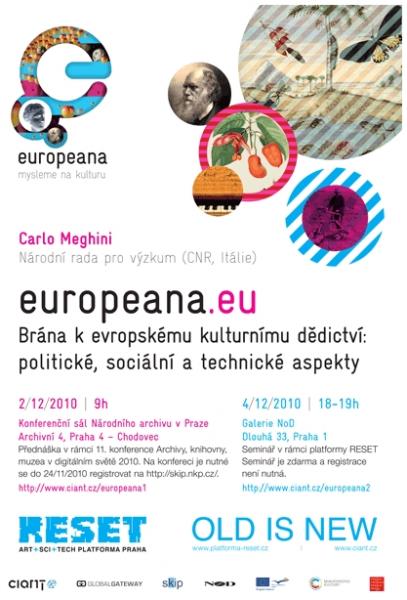 Europeana.eu - brána k evropskému kulturnímu dědictví: politické, sociální a technické aspekty