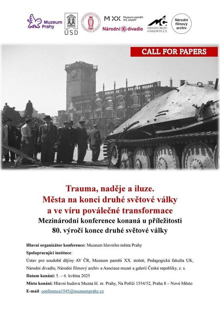 Call for papers: konference nejen o dějinách Prahy v roce 1945