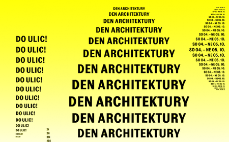 Den architektury 2014 - DO ULIC, MEZI DOMY