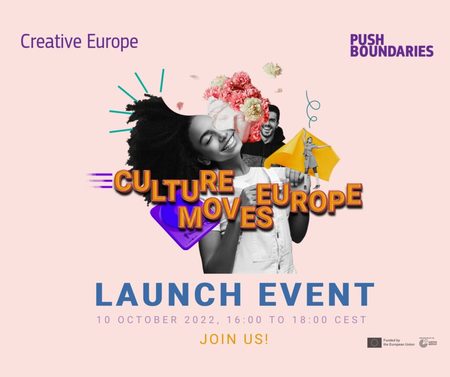 Culture Moves Europe Launch Event