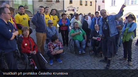 Tradiční akce: Český Krumlov, Den bez bariér, den s handicapy