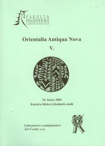 Orientalia Antiqua Nova