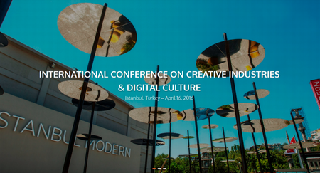 Call for Papers - International Conference on Creative Industries & Digital Culture