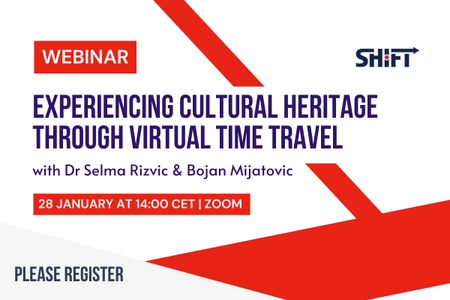 Webinář Experiencing cultural heritage through virtual time travel