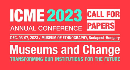 Konference: Museums and Change: Transforming Our Institutions for the Future