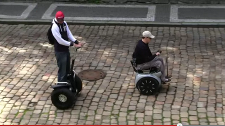 Segway PT (Personal Transporter)  pro občany s pohybovým omezením - vozíčkáře