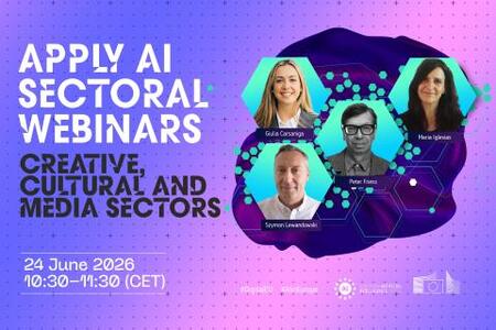 Záznam webináře Apply AI pro kulturní a kreativní odvětví a média