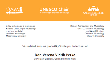 Přednášky Vereny Vidrih Perko (19. a 20.11.2015)